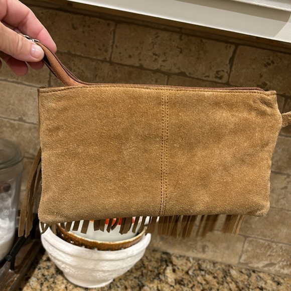 Suede wristlet - Picture 3 of 4